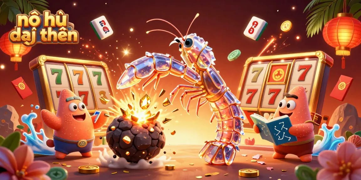Experience the thrill of nổ hũ đổi thưởng with our vibrant 3D casino art featuring dynamic elements and exciting gameplay.
