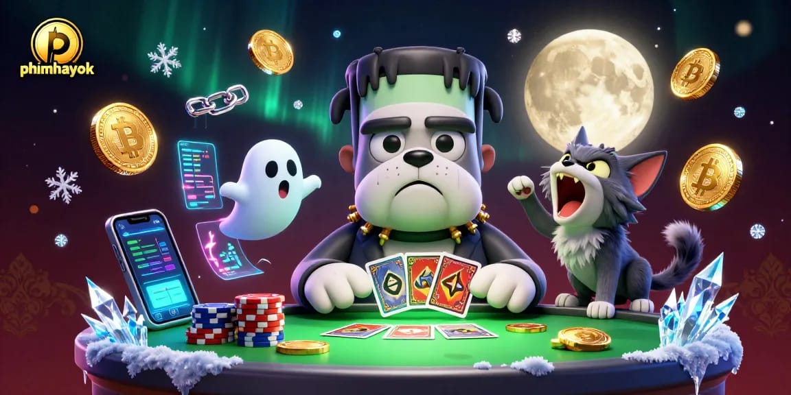 Engage with the exhilarating thắng lợi at phimhayok's vibrant online casino game scene featuring a Frankenstein bulldog and more.