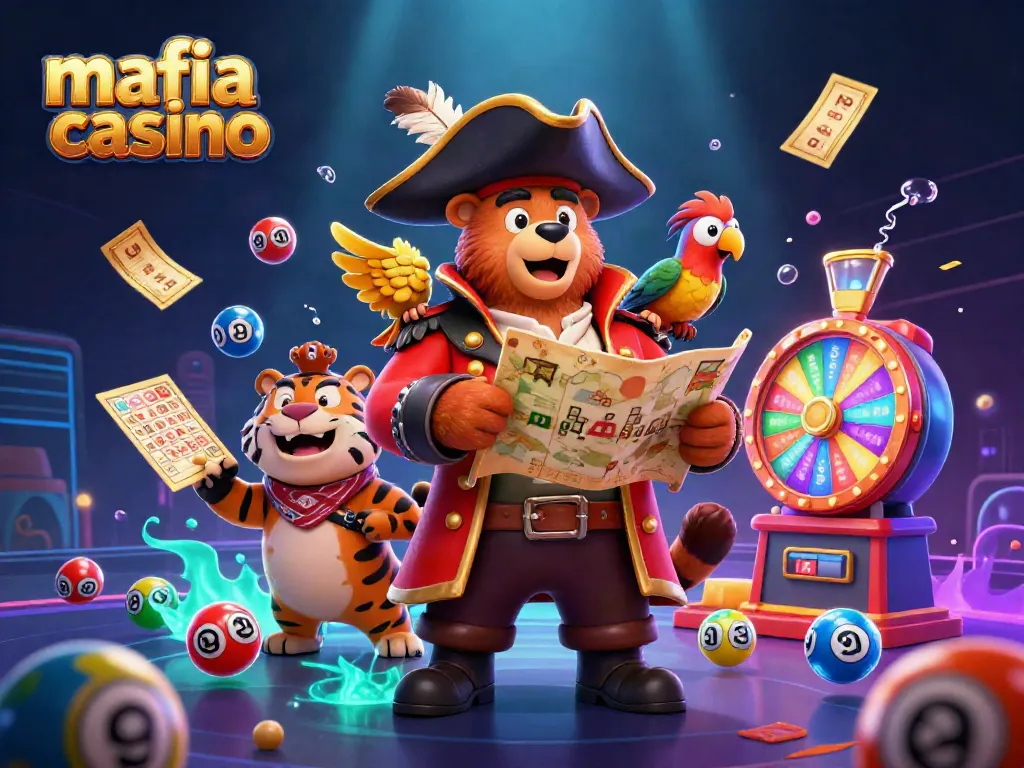 Engage in thrilling gameplay at mafia casino with a vibrant pirate theme and exciting game elements.